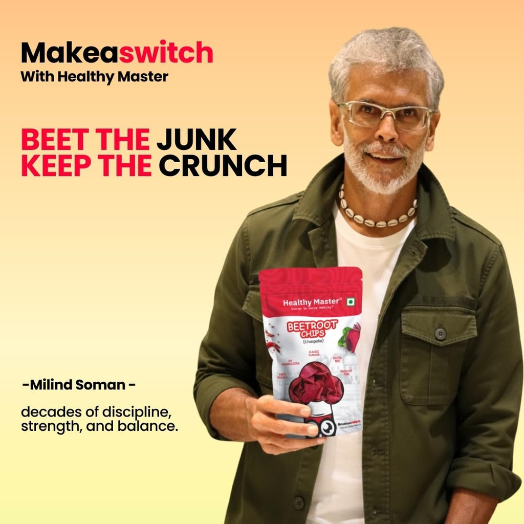 Healthy Master Beetroot Chips - 200 gms