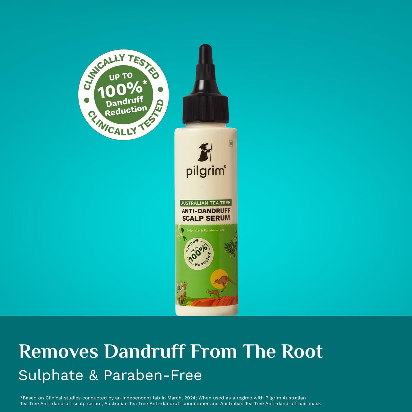Pilgrim Australian Tea Tree Anti Dandruff Scalp Serum -100ml