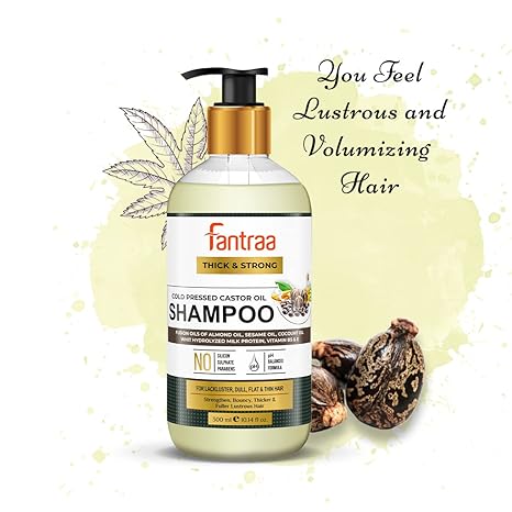 Fantraa Castor Oil Shampoo - 300 ml
