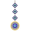 Designer Wooden Wall Hanging (WH_8109N) Set of 3