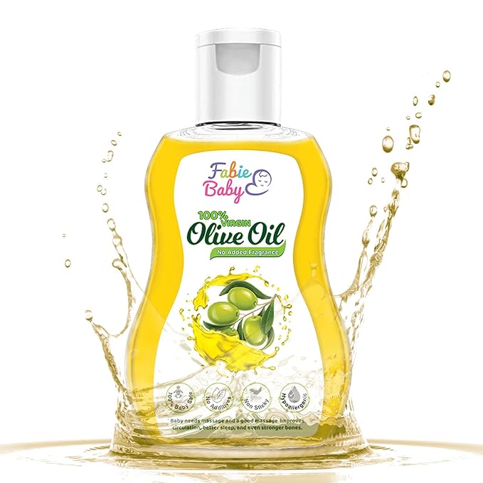 Fabie Baby Imported Olive Oil for Baby Massage - 200 Ml
