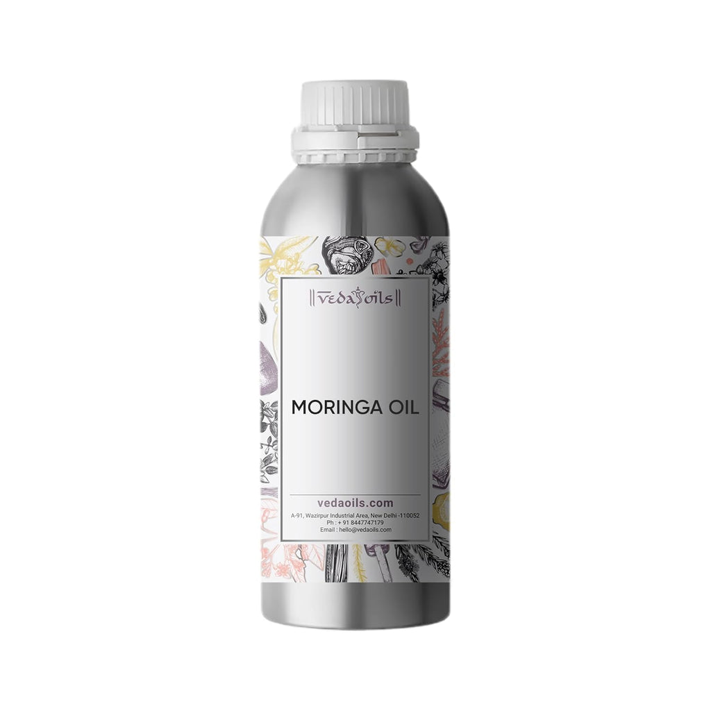 VedaOils Moringa Oil For Hair Growth, Face & Skin Nourishment - 100 ml