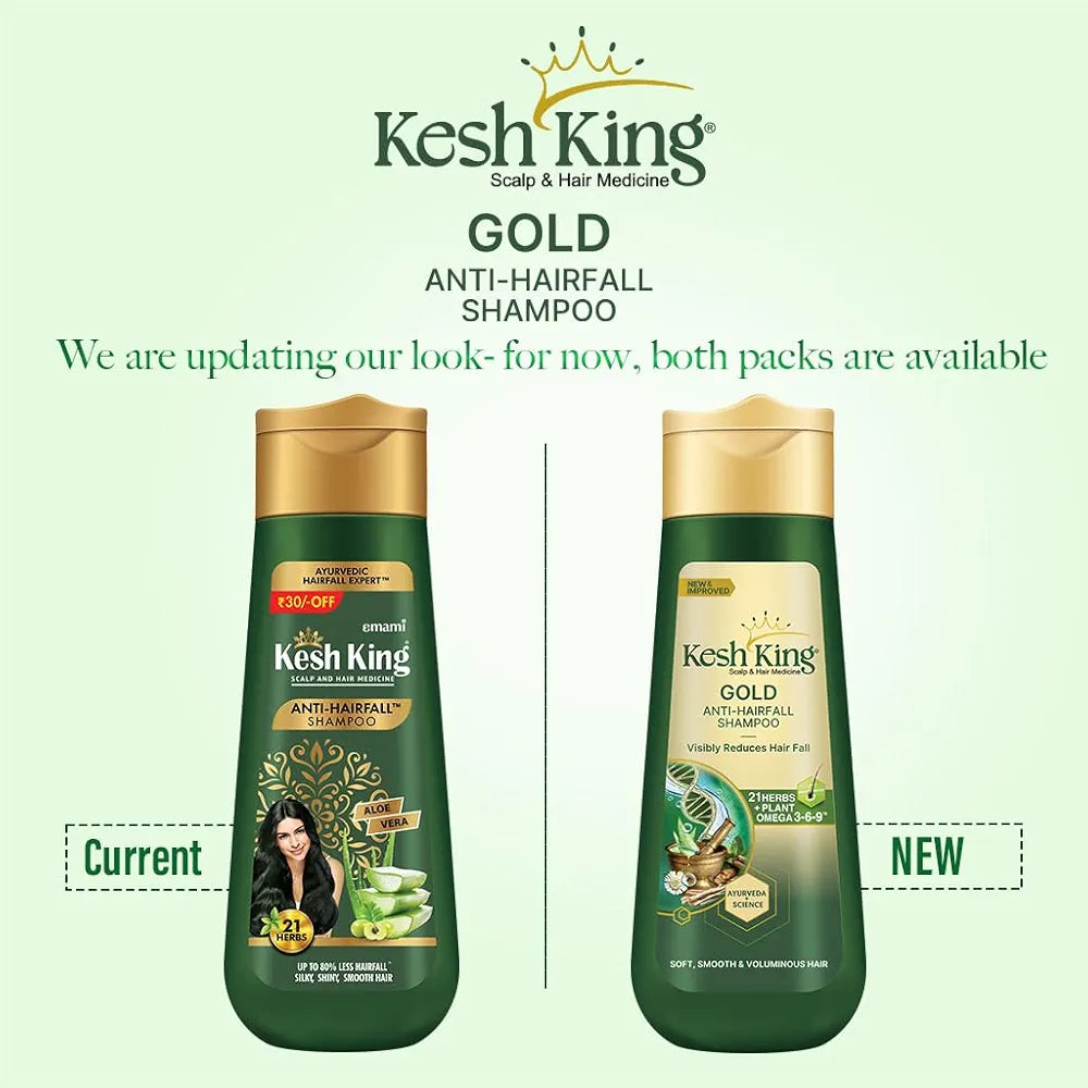 Kesh King Gold Anti Hairfall Shampoo