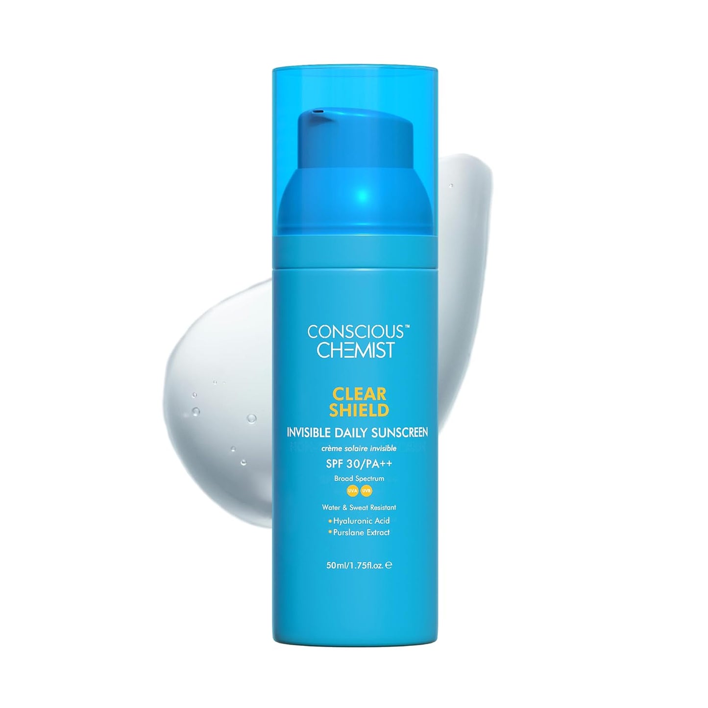 Conscious Chemist Clear Shield Invisible Daily Sunscreen - 50 ml