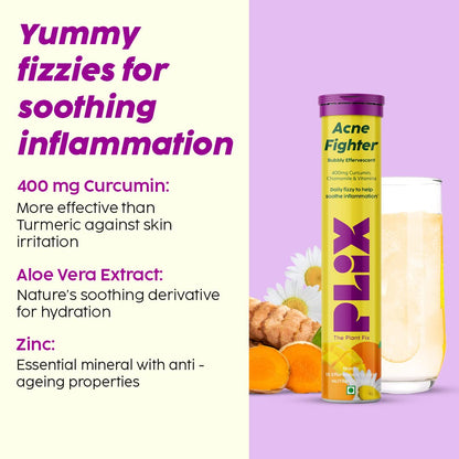 PLIX  Jamun Active Acne Control Dewy Serum- 30ml and Acne Fighter Combo