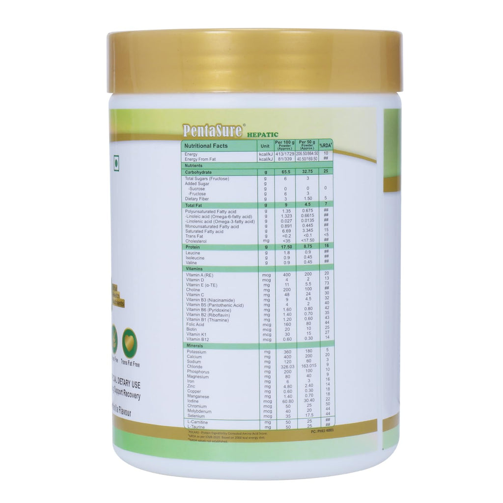Pentasure Hepatic Liver Care Vanilla Flavour - 400 gms