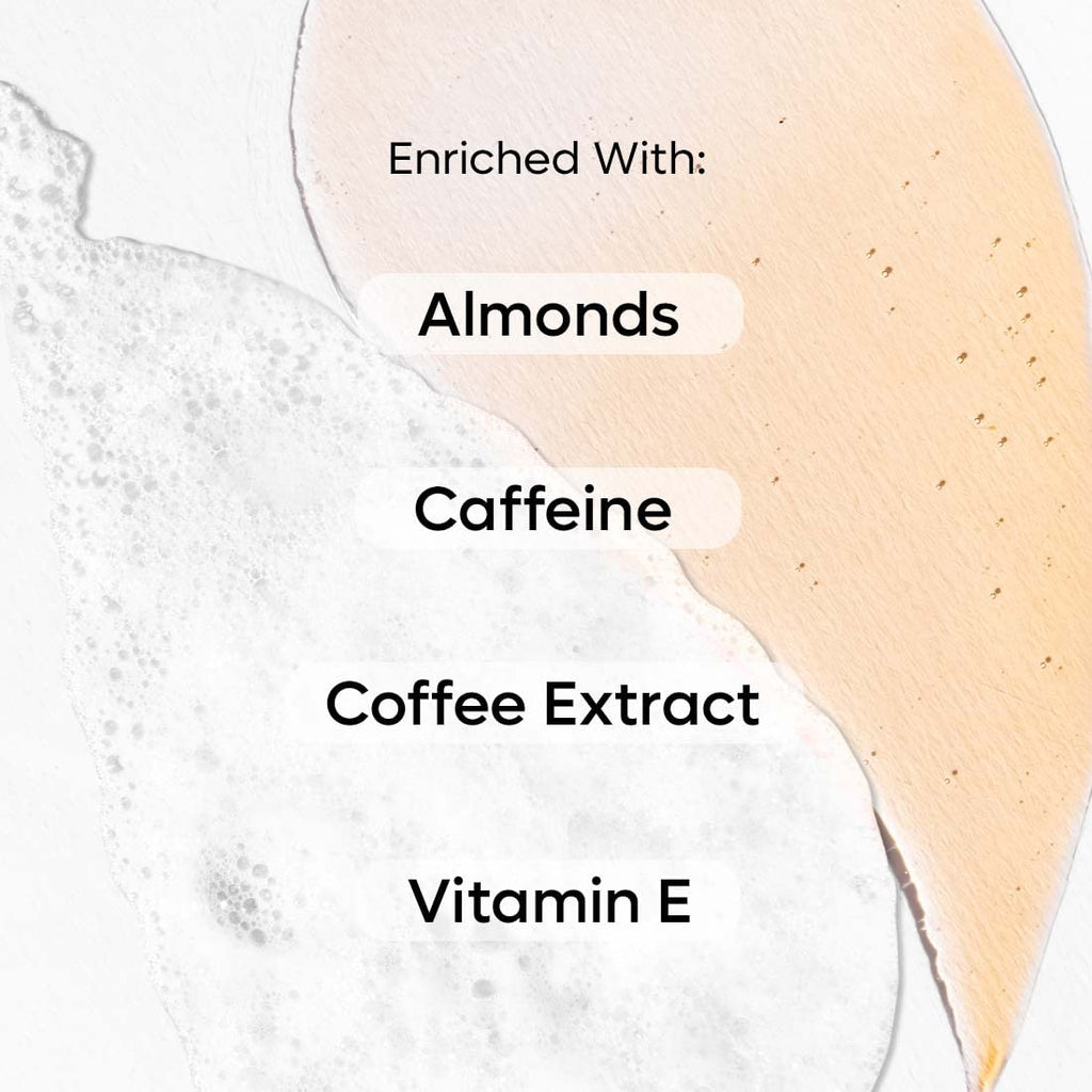 mcaffeine Coffee Body Wash With Almonds | De-Tan & Deep Cleansing Shower Gel|Enriched With Vitamin E&In Energizing Nutty Almond Aroma|Shower Gel|Suitable For All Skin Types|For Both Men&Women - 200Ml