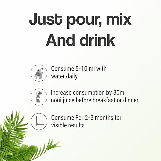 Prasatti Herbal Organic Plant Based Elixir Noni Juice - 500 Ml