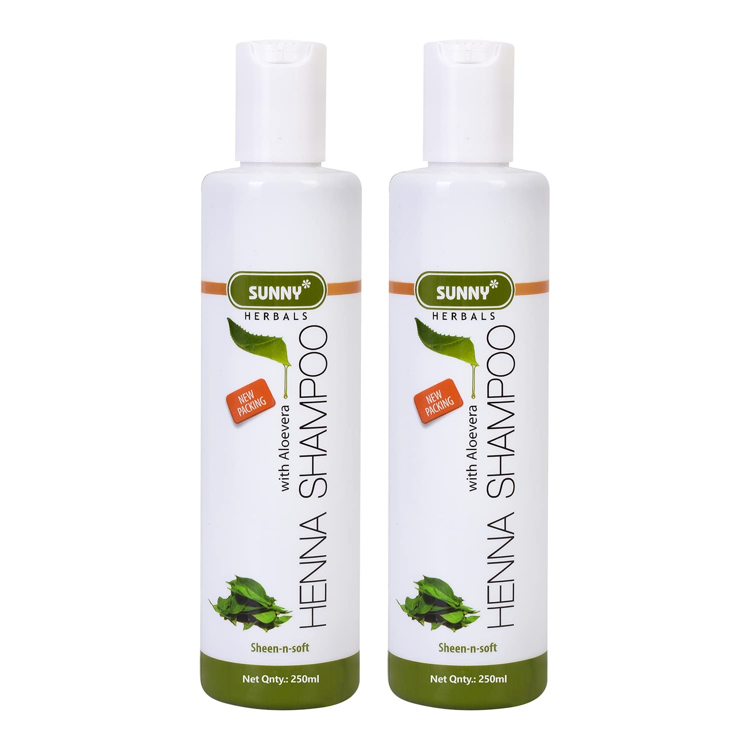 Sunny Henna Shampoo With Aloevera - 250 ml (Pack of 2)