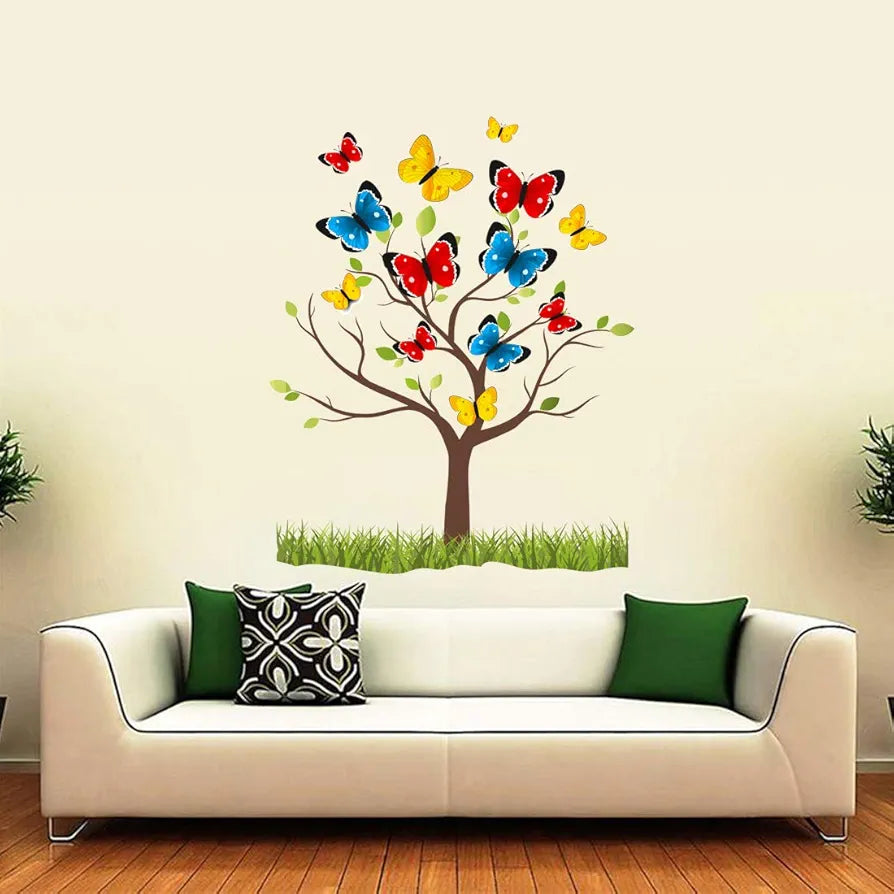 Rangoli White Glossy Vinyl Wall Sticker Premium Self-Adhesive Waterproof Parent-14 Design-11