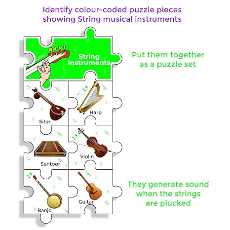 Toykraftt Kids Puzzle Orchestra Fun & Learning Toys for Kids Educational Games