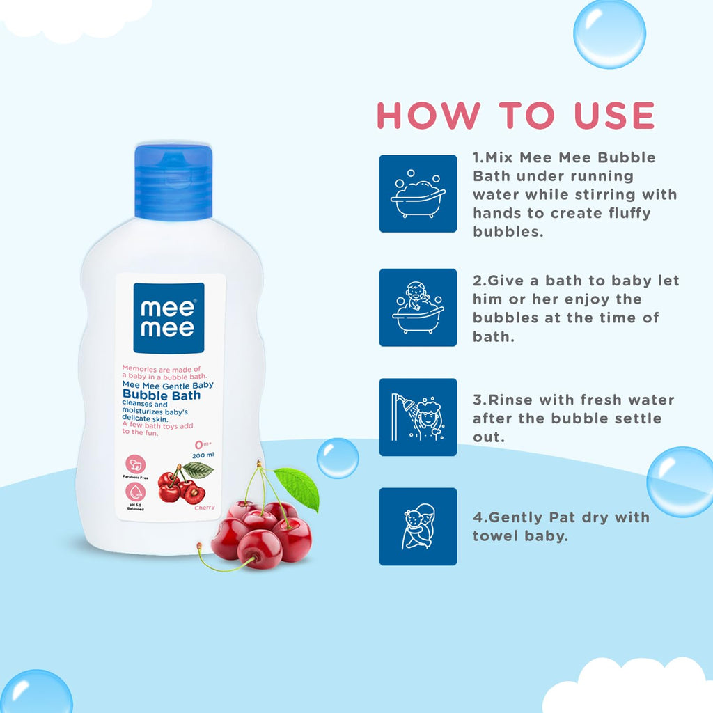 Mee Mee Foamy Baby Body Wash - 200 ml (Pack of 2)