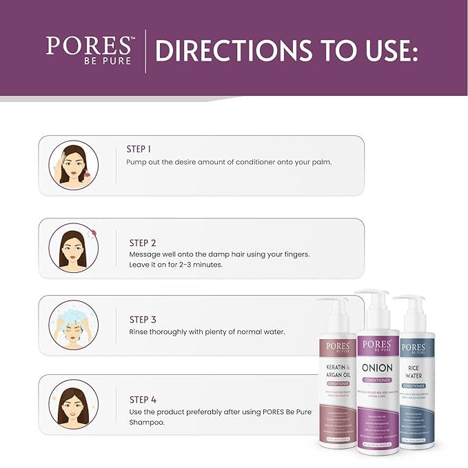 Pores Be Pure Onion Hair Conditioner - 250 ml