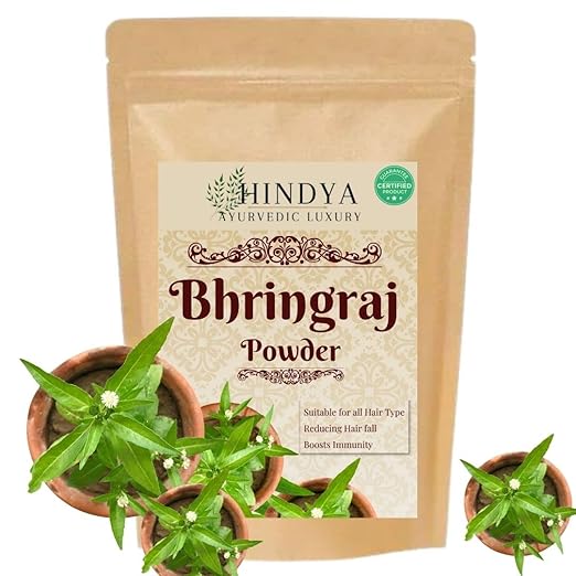 Hindya Ayurvedic Luxury Bhringraj Powder For Hair Mask - 200 gms