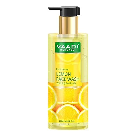 Vaadi Herbals Pvt Ltd Honey Lemon Face Wash With Jojoba Beads - 250 ml