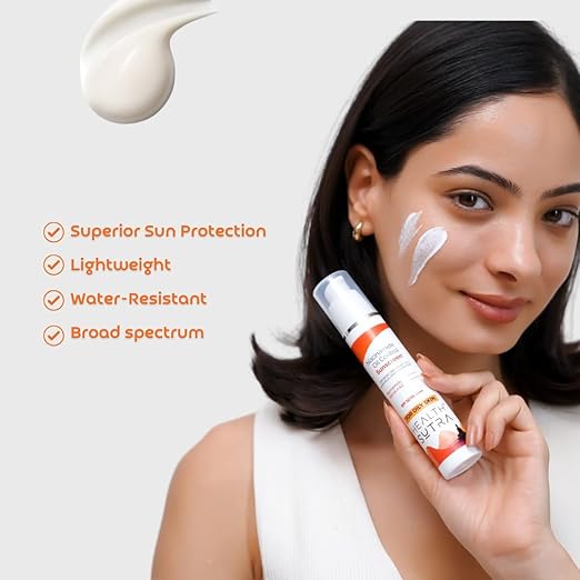 Health Sutra Niacinamide Oil Control Sunscreen for Oily Skin SPF 50 PA++++ - 50 ml