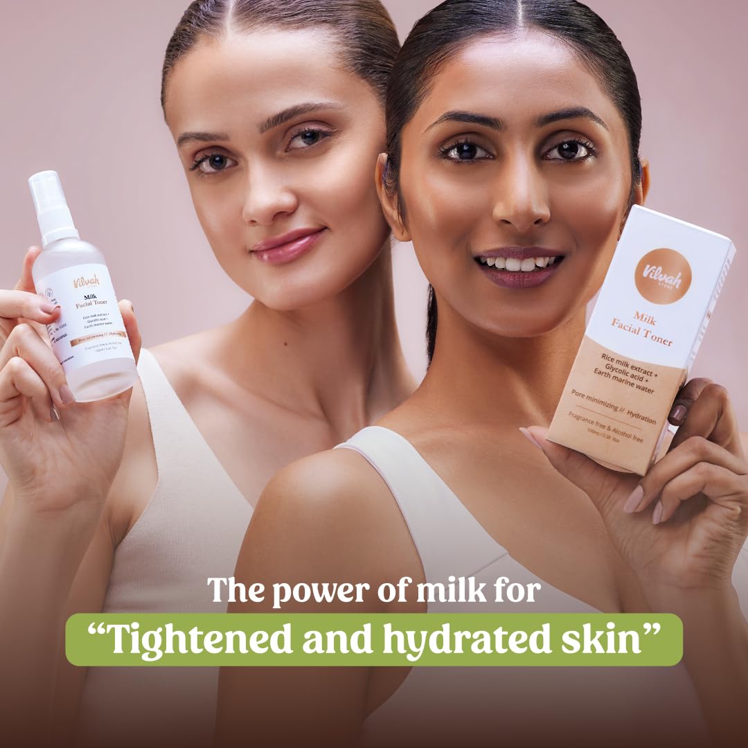 Vilvah Store Milk Face Toner - 100 ml