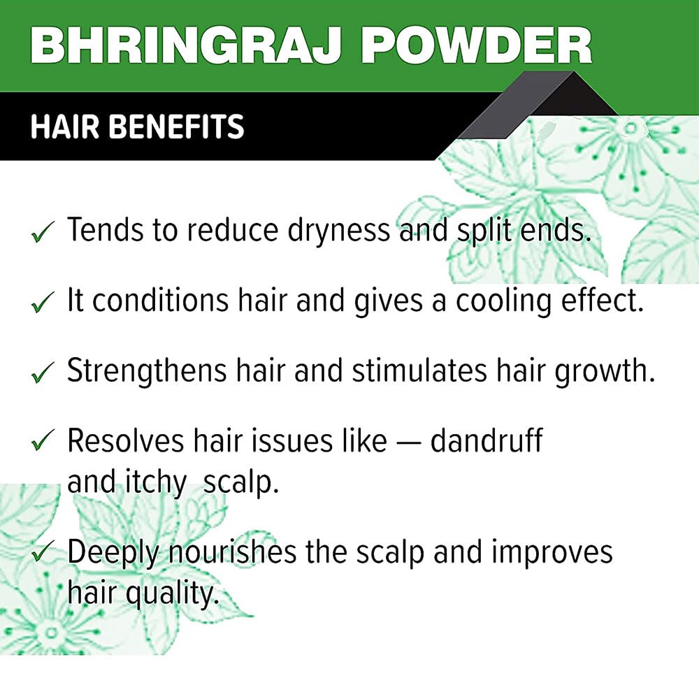 Namo Organics Bhringraj Powder - 400 gms