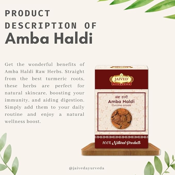 Jaived Ayurveda Amba Haldi - 800 Grams