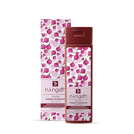 Ningen Red Onion Hair Shampoo - 200 gms
