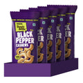 Tata Simply Better O.G Black pepper Cashews, 23g (Pack of 5), Rich in Protein, Party Snack, Delicious Kaju Nuts, Ready To Eat Snack, No Palm Oil, No Trans Fat