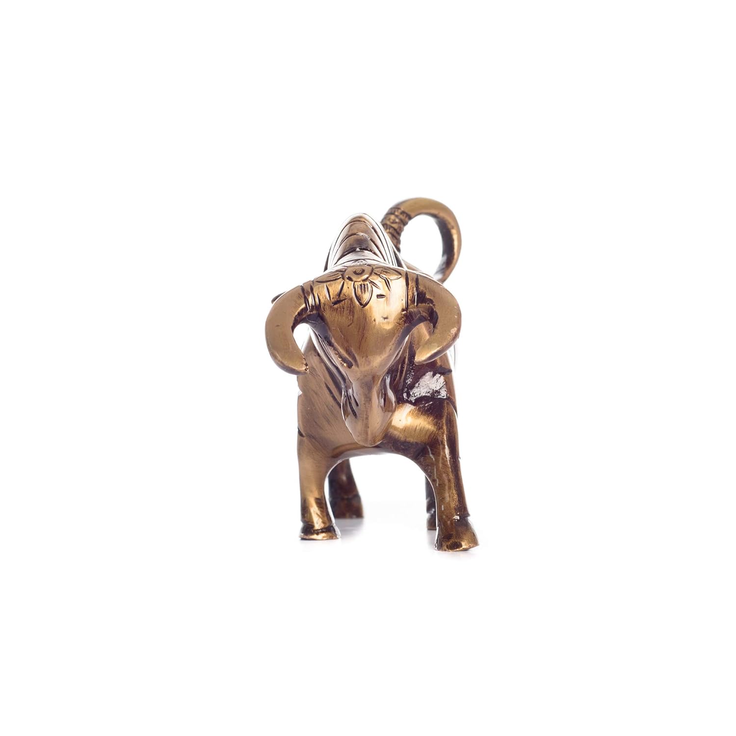 Ecraftindia Brass Kamdhenu Cow Sculpture