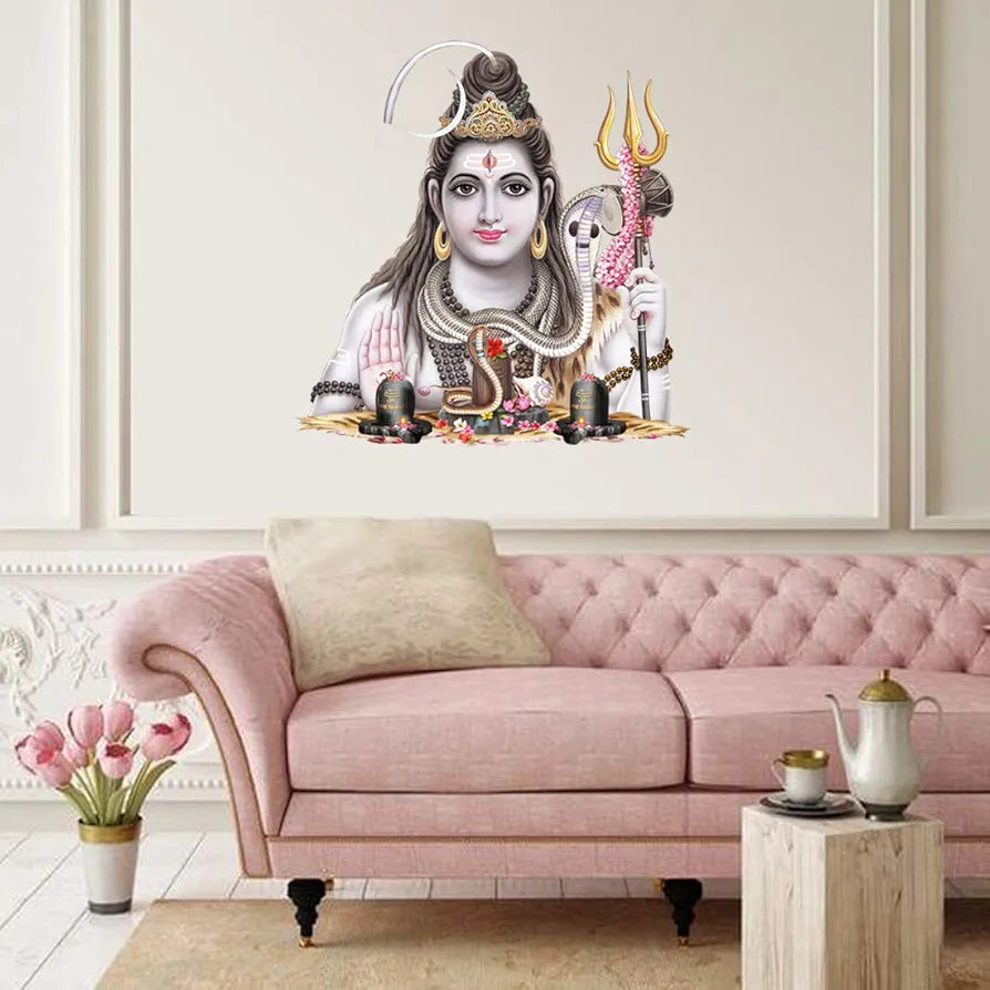 Rangoli White Glossy Vinyl Wall Sticker Premium Self-Adhesive Waterproof Parent-6 Design-11