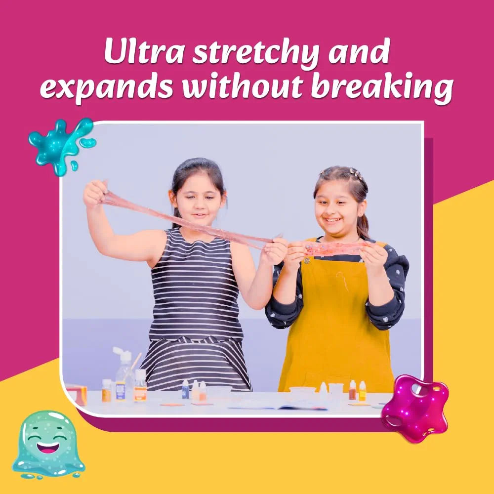 PW Science Kit 2-in-1 Gift Set Junior Science Kit & Slime Kit for 4 to 15 Years Old Growing Kids Educational Learning Toys