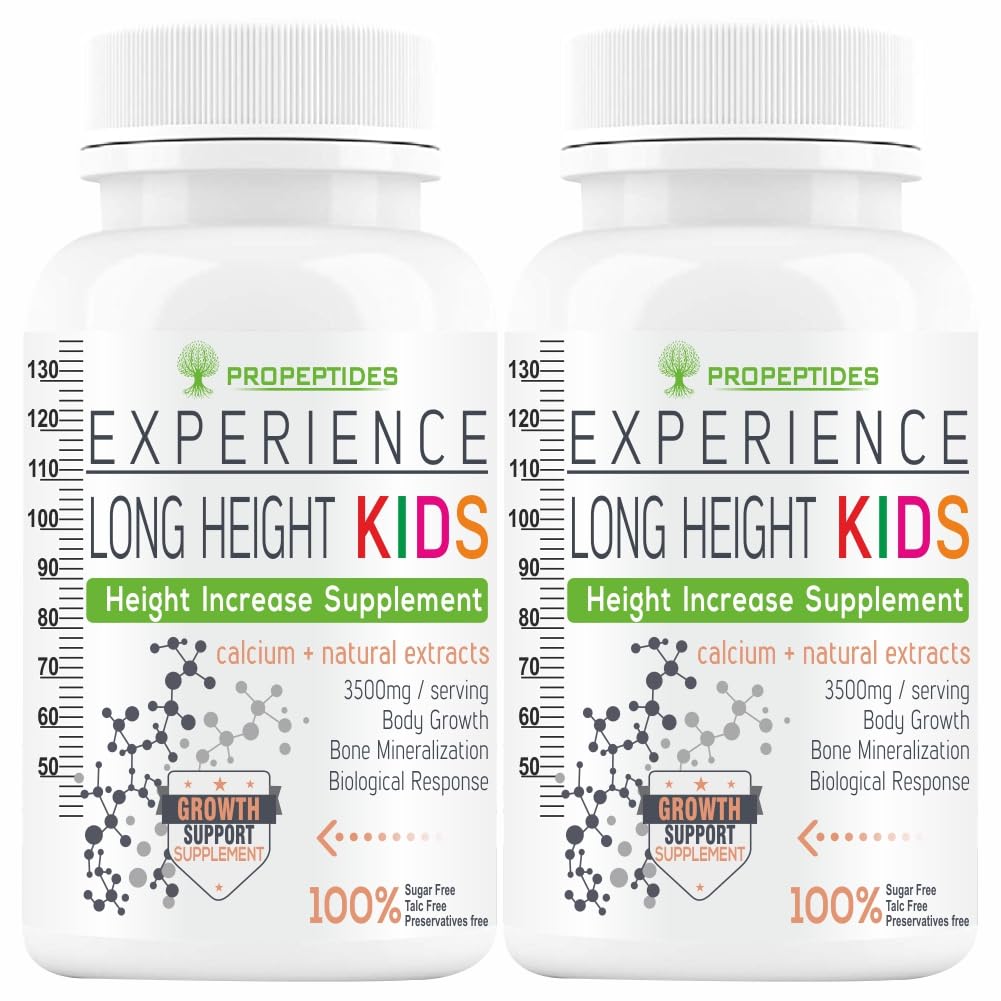 Propeptides Height Increasing Supplement for Kids - 60 Tablets (Pack of 2)