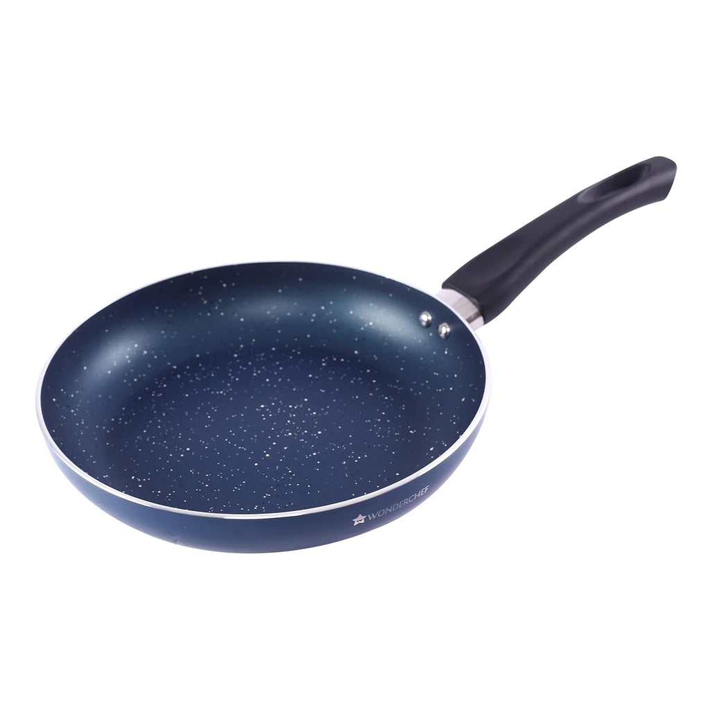Wonderchef Galaxy Fry Pan 24 cm | 1.3 litres | Midnight Blue