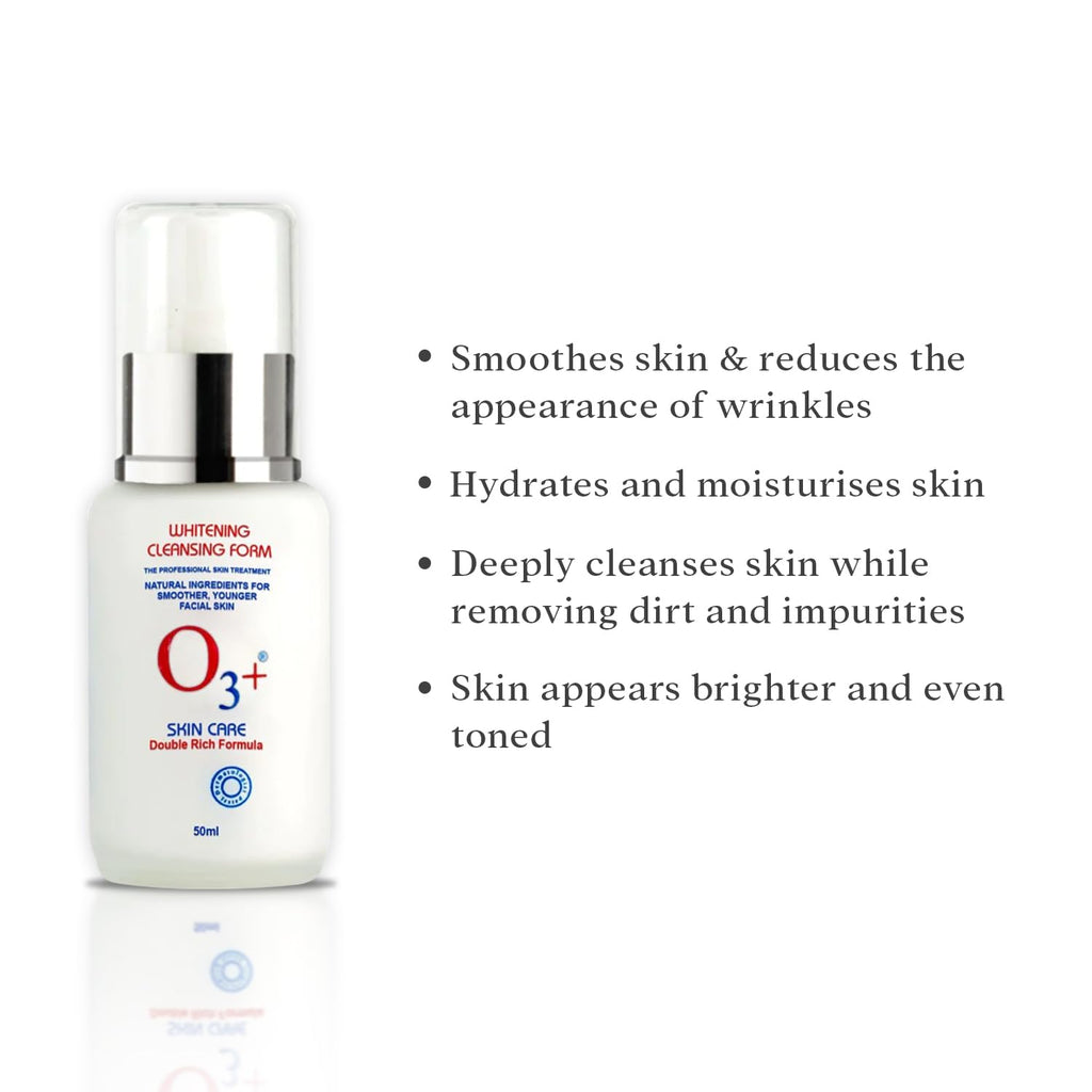 O3+ Whitening Cleansing Foam