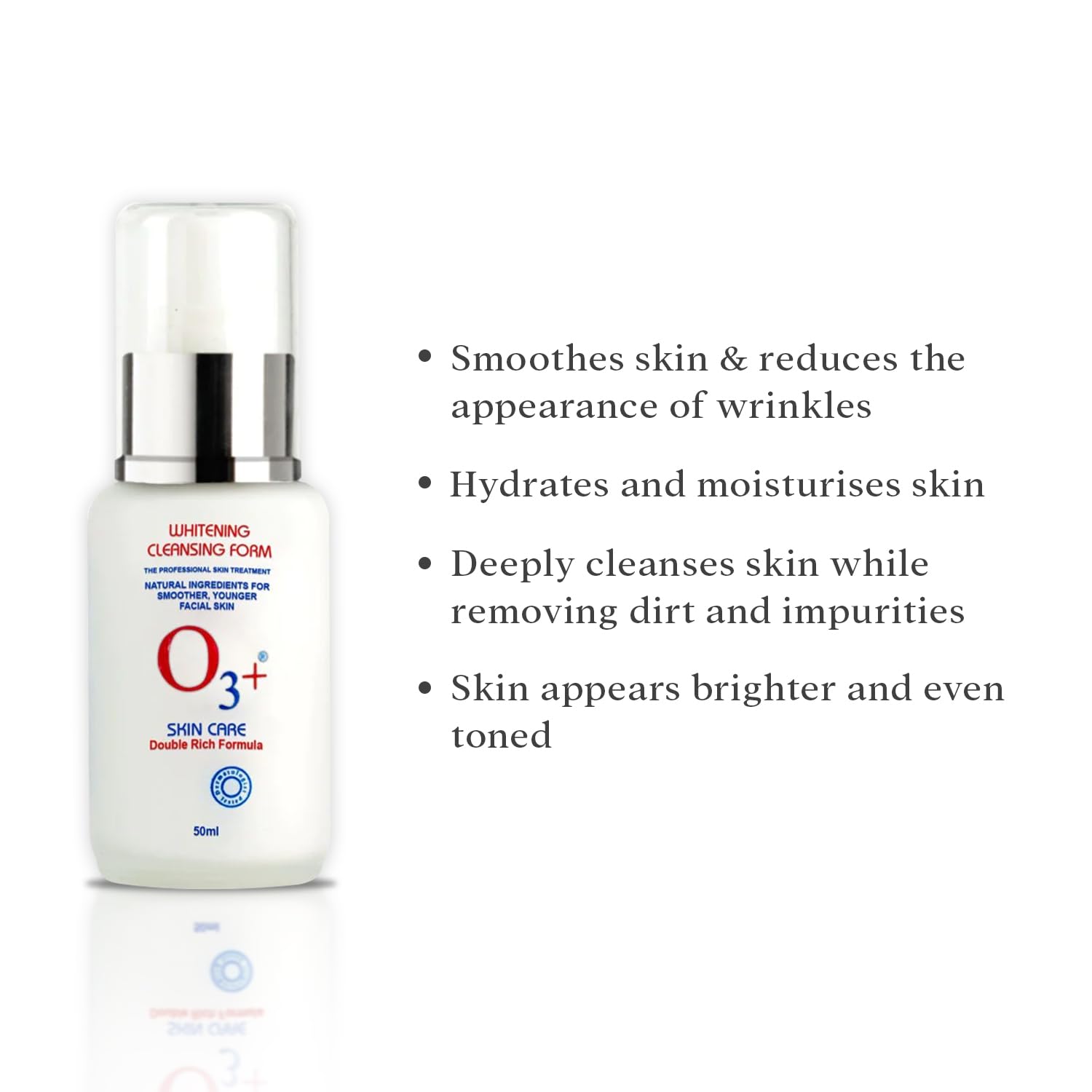 O3+ Whitening Cleansing Foam