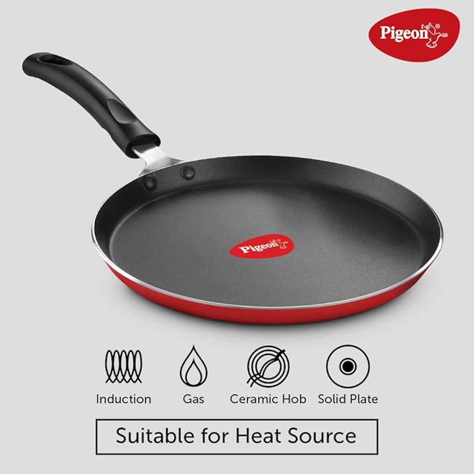 Pigeon by Stovekraft Aluminium Storm Tawa 280 IB Red