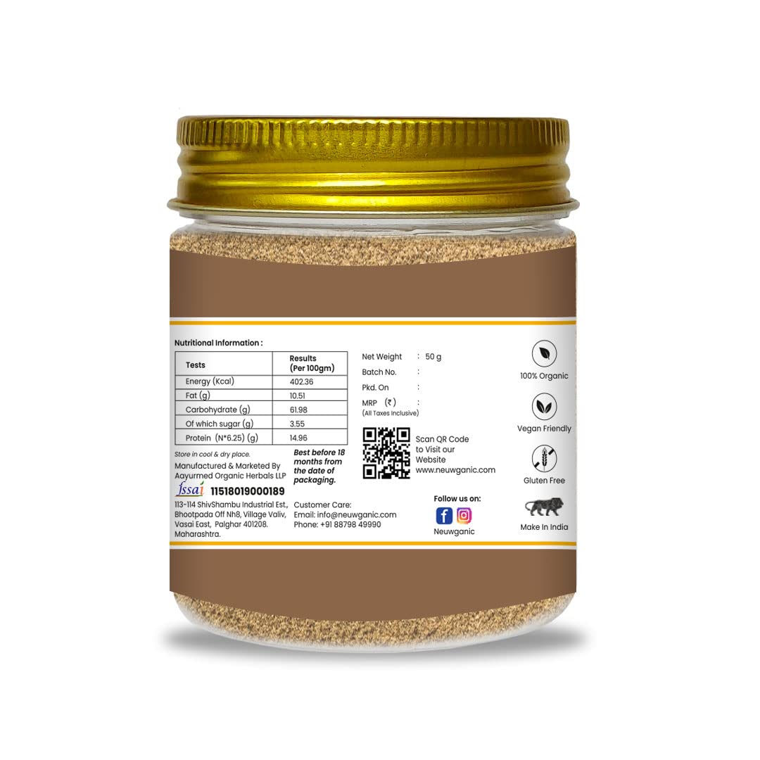 Neuwganic - Organic Corriander - Dhaniya Powder - 50 Grams