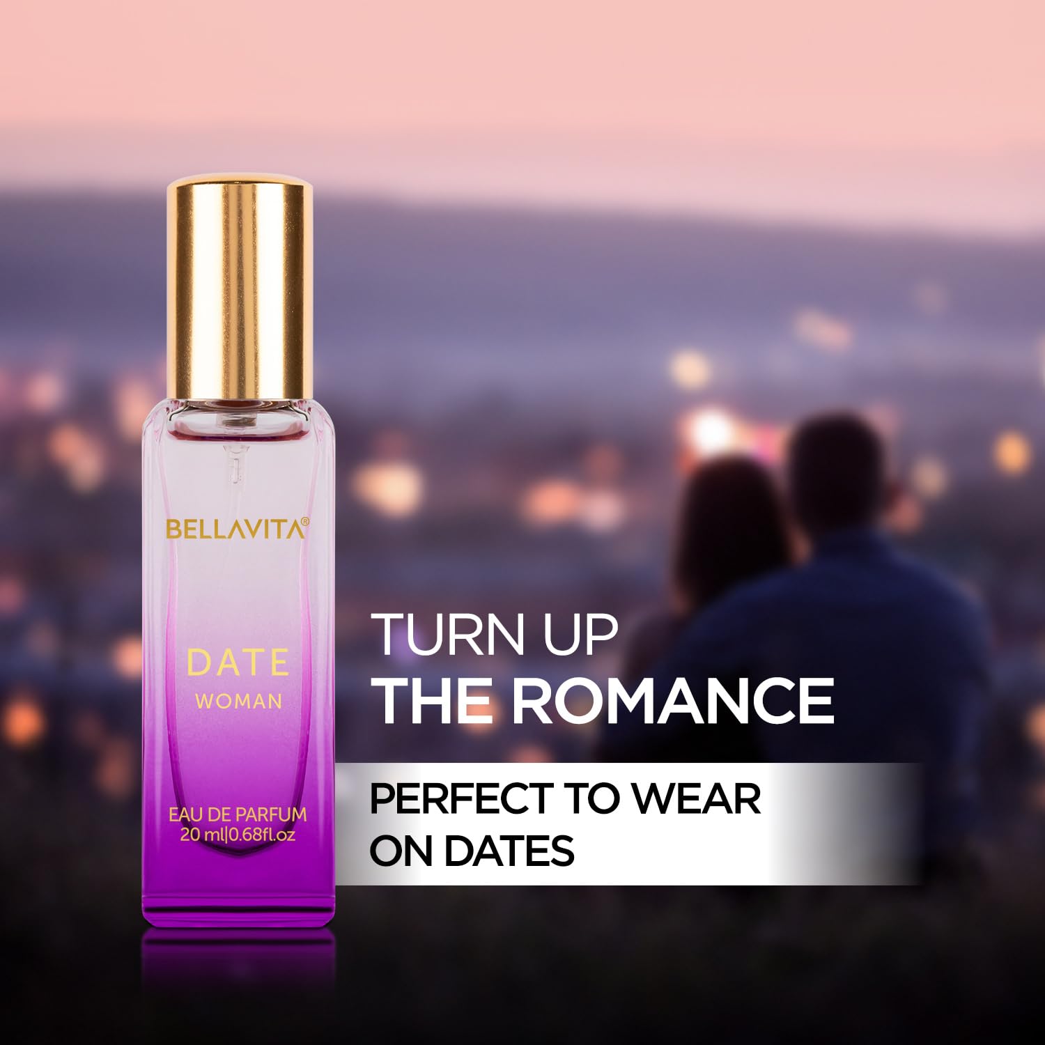 BELLAVITA Date & Glam Women Long Lasting | Perfume for Woman | Gifts for Woman | EDP 2x20ml | Floral, Fruity, Citrusy & Woody Premium Fragrance