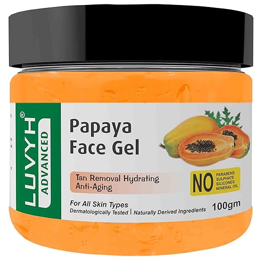 Luvyh Papaya Face Massage Gel - 100 gms