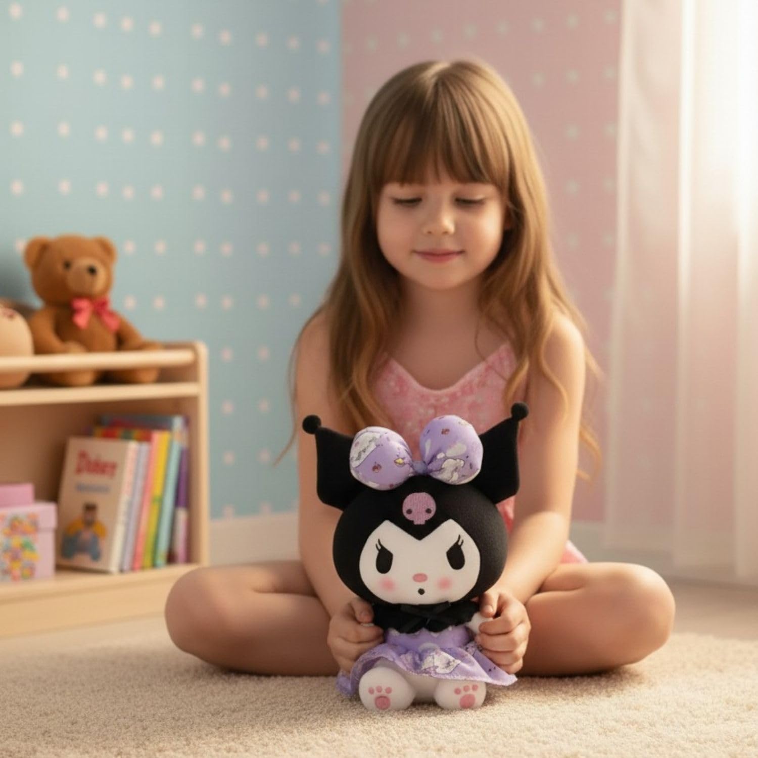Tickles Cute Anime Doll Soft Stuffed Plush Toy for Kids 20 cm