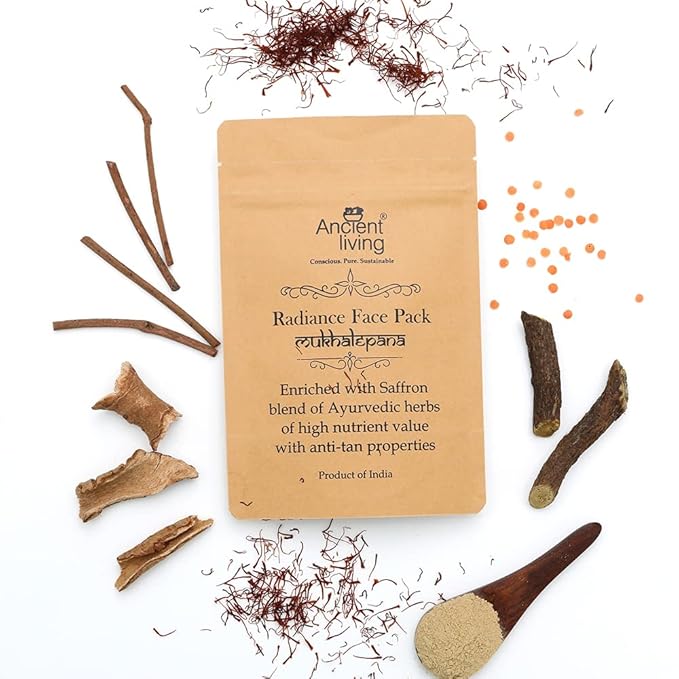 Ancient Living Organic Skin Radiance Face Pack - 40 gms