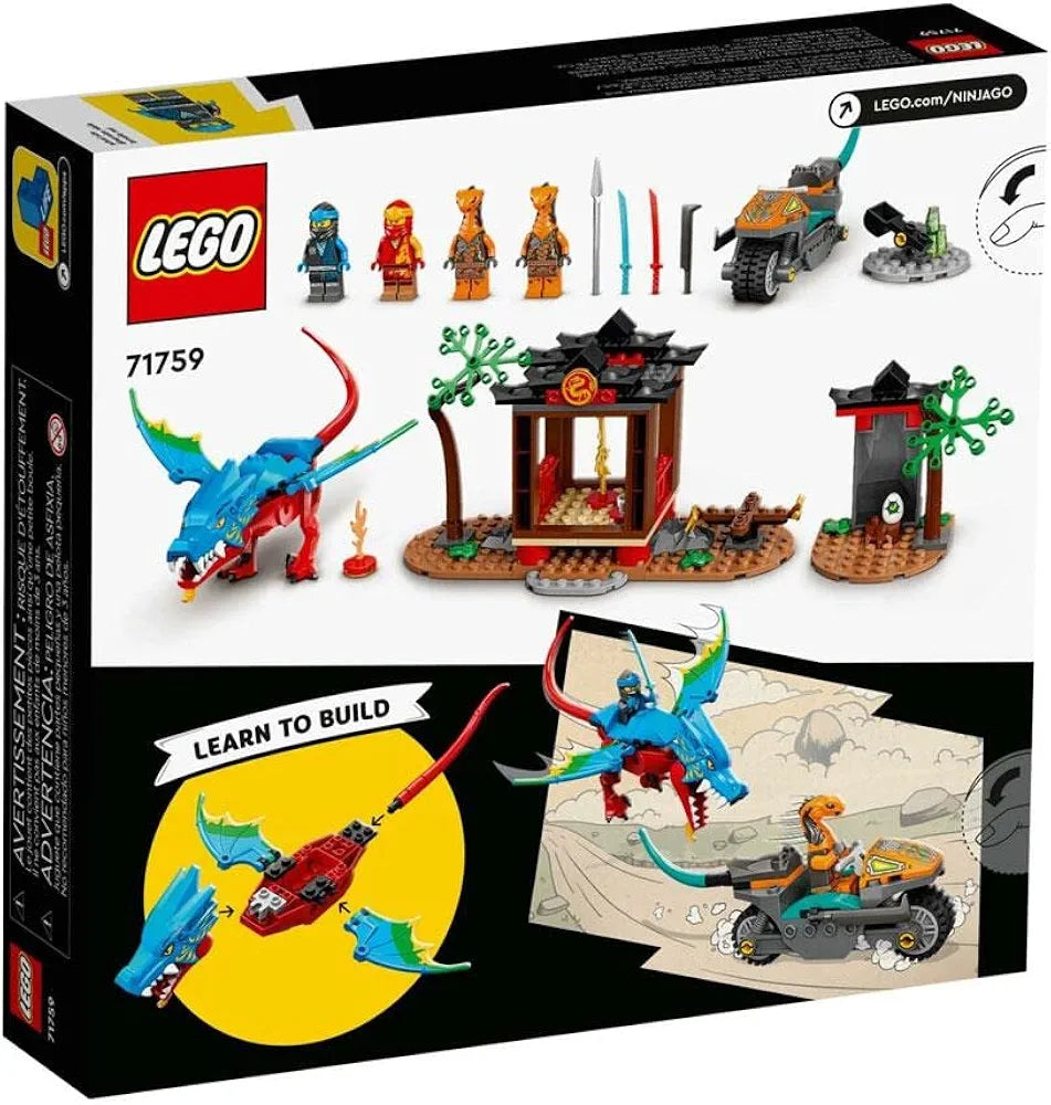 Lego Ninjago Ninja Dragon Temple 71759 Building Kit , Multi Color