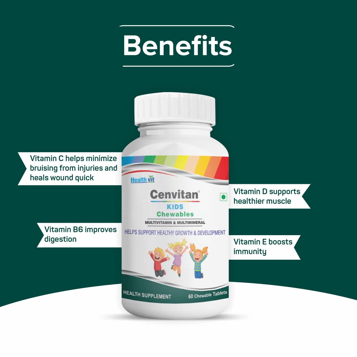 HealthVit Cenvitan Kids - 60 tabs