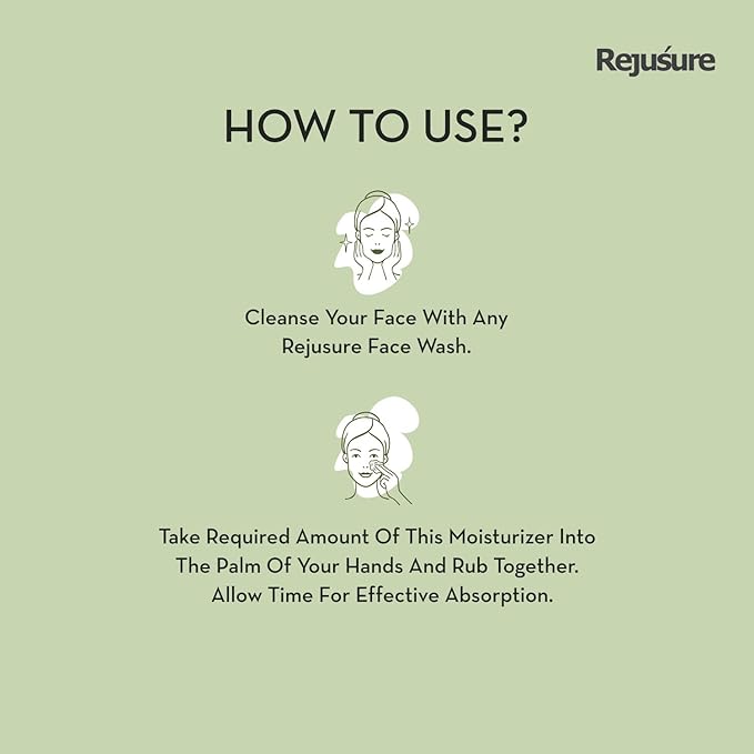 Rejusure AHA 0.5% + BHA 0.5% Facial Moisturizer - 50 Ml