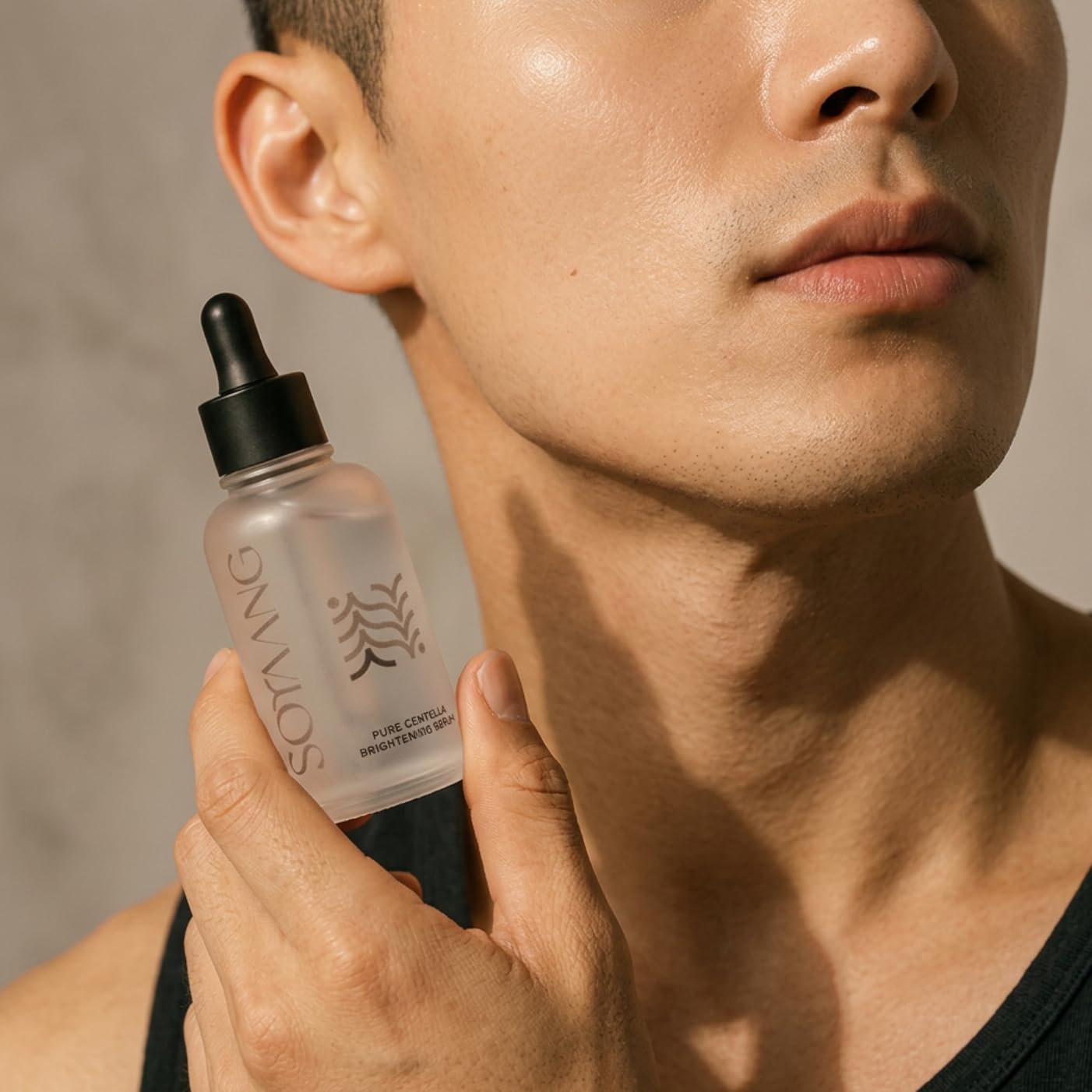Soyaang Pure Centella Brightening Serum for Indian Men with Niacinamide, Madecassoside & 3X Hyaluronic Acid | Reduces Dark Spots, Redness & Uneven Skin Tone | For All Skin Types | 30ml