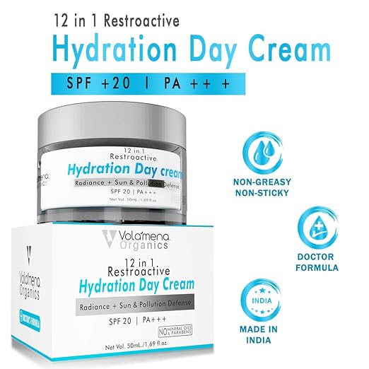 Volamena 12 in 1 Restroactive Hydration Day Cream - 50 ml