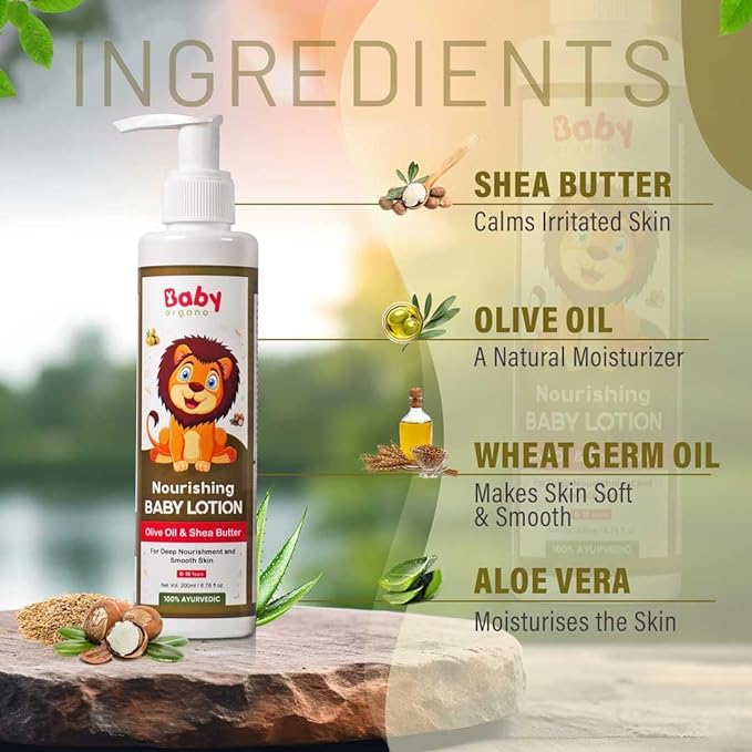 Babyorgano Nourishing Lotion - 200 ml