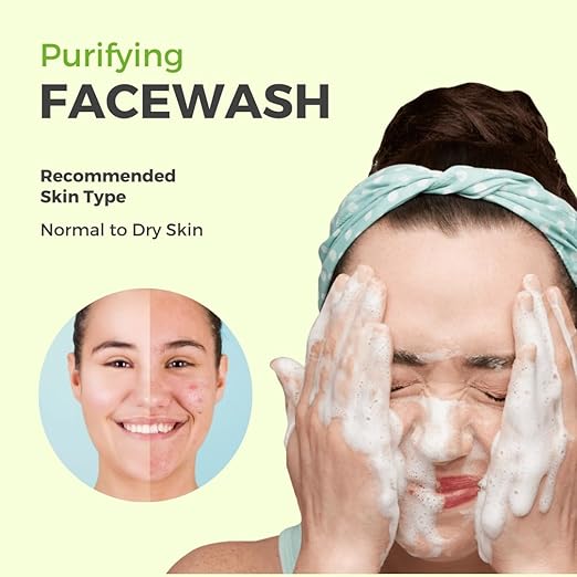 Prisa Organics Neem & Aloe Vera Purifying Face Wash - 100 ml