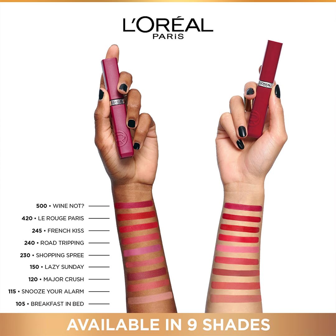 L'Oreal Paris Infallible Matte Resistance Liquid Lipstick, Le Rouge Paris 420, 5 ml