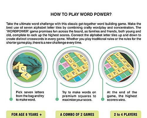 Toymate Brain Storm 2-in-1 Board Game Set Chess & Wordpower