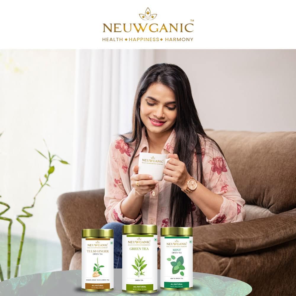Neuwganic Tea Lemongrass Green Tea - 100 Grams