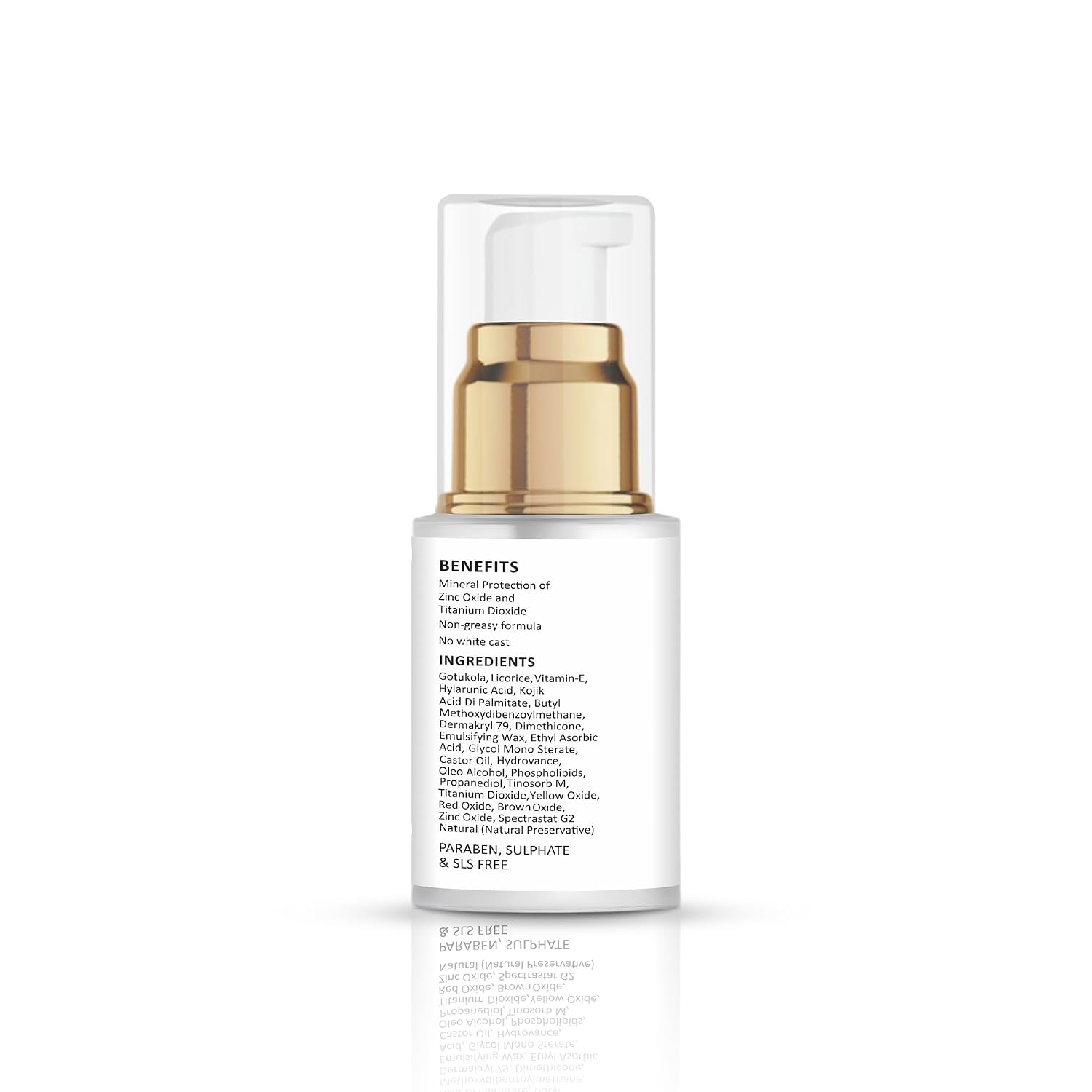 Svarasya Ojas Sunscreen SPF 30 PA+++ | Mineral Based Tinted Sunscreen | Protection Against UVA/UVB rays | Lightweight & No White Cast | For All Skin Types | Sun Cream for Men & Women