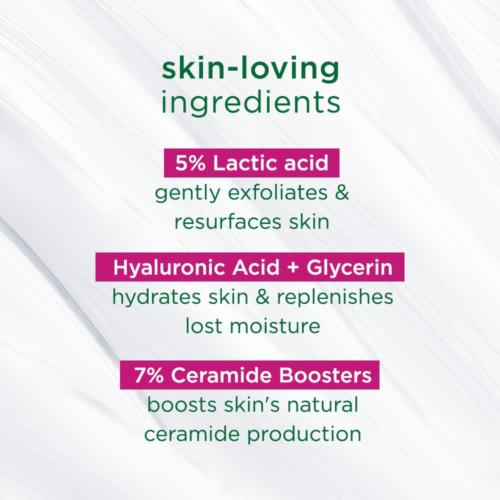 Simple Active Skin Barrier Care Smoothing Gel Face Cleanser 150 ml | with 7% Ceramide boosters, Lactic Acid & Hyaluronic Acid | Gently Exfoliates